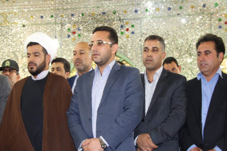 آیین غبارروبی حرم امامزاده محمد(ع) کوهدشت + عکس