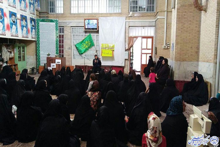 تجلیل از حجاب برتر و خواهران فعال کانون وحدت یزد+عکس