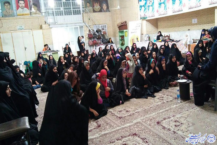 تجلیل از حجاب برتر و خواهران فعال کانون وحدت یزد+عکس