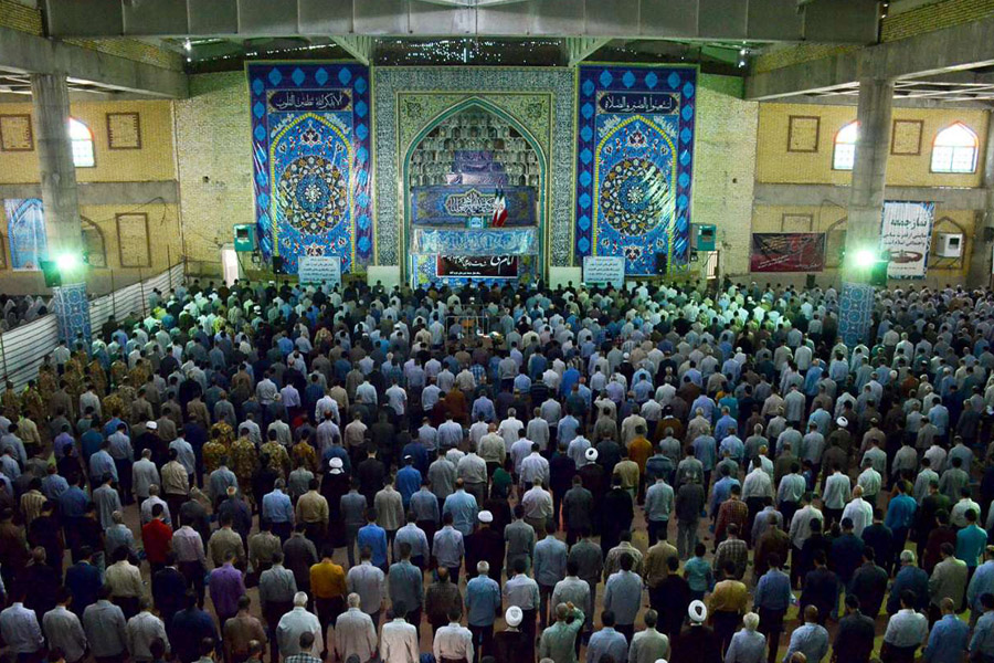 گزارش تصویری نمازجمعه خرم‌آباد