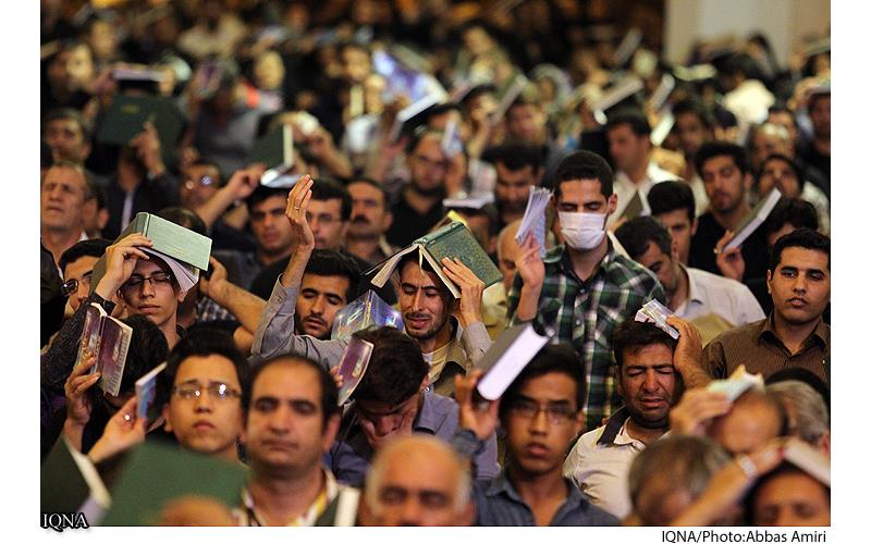نواهایی از جنس استغاثه و دعا در شب‌های قدر حریم امن ولایت/ امیدهایی که با نوای «الغوث» جان گرفت