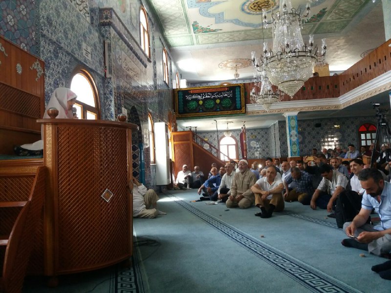 سفیران نور در مسجد «امام حسین(ع)» استانبول + عکس
