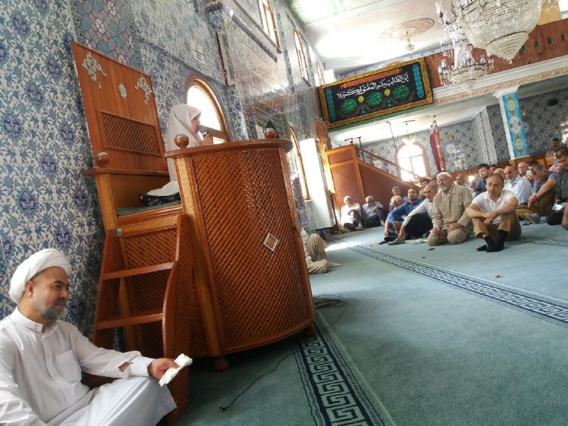 سفیران نور در مسجد «امام حسین(ع)» استانبول + عکس