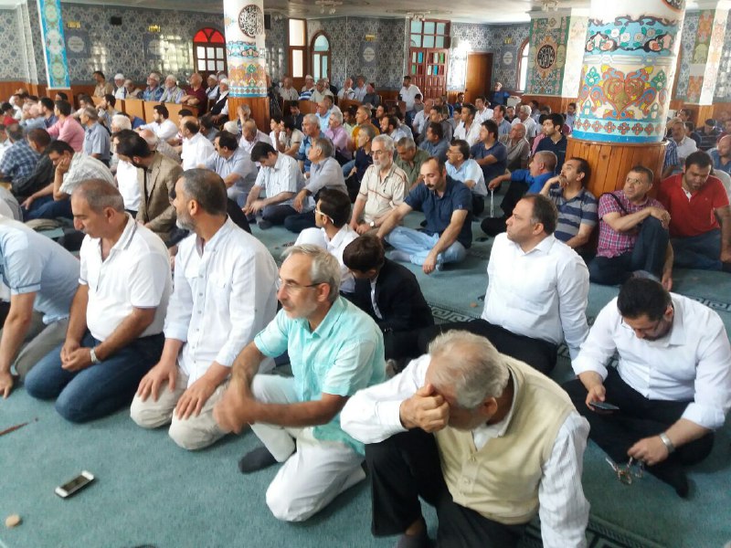 سفیران نور در مسجد «امام حسین(ع)» استانبول + عکس