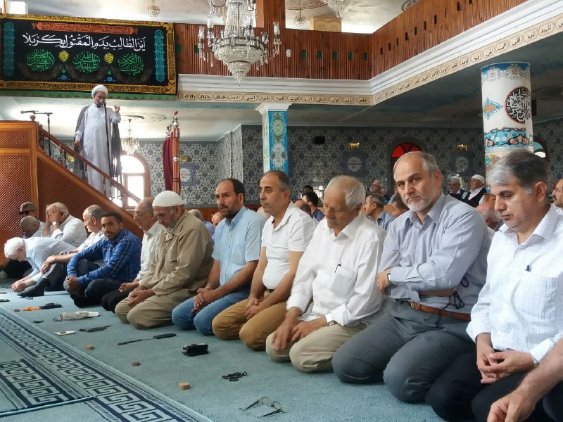 سفیران نور در مسجد «امام حسین(ع)» استانبول + عکس