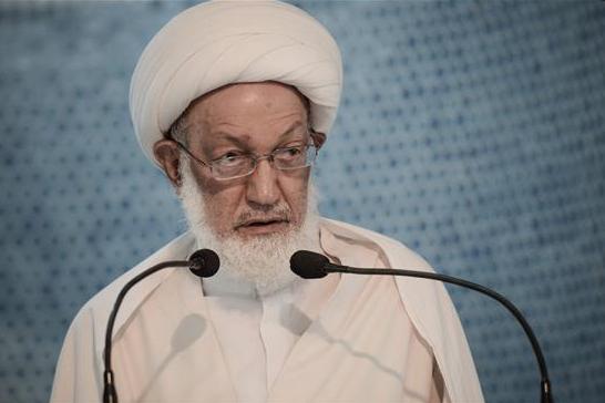 ادامه تحصن بحرینی‌ها مقابل منزل آیت‌الله قاسم/ رد ادعای العربیه از سوی علمای بحرین