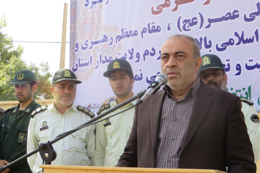 تشییع پیکر شهید منوچهر کرمی در خرم‌آباد