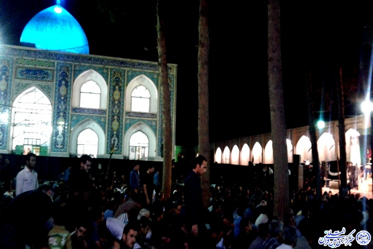 خداحافظی با شب نزول وحی در جوار بقعه متبرکه امامزاده شعیب(ع)