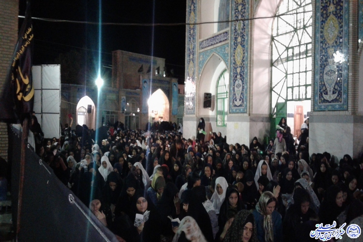 خداحافظی با شب نزول وحی در جوار بقعه متبرکه امامزاده شعیب(ع)