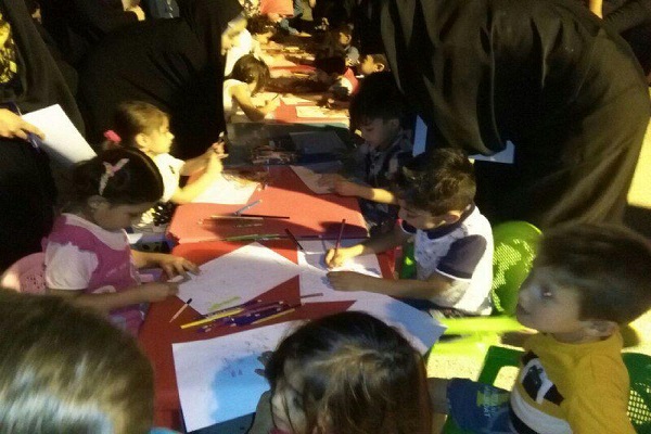 برپایی ایستگاه نقاشی با محتوای قرآنی توسط مؤسسه سابقون برپایی ایستگاه نقاشی با محتوای قرآنی توسط مؤسسه سابقون