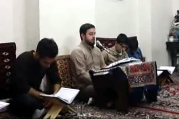 تلاوت شهید حاجی حسنی 