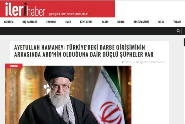 بازتاب گسترده بیانات مقام معظم رهبری در رسانه‌های ترکیه