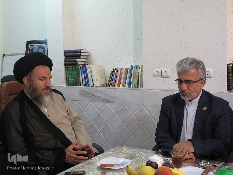 دیدار کارکنان جهاد دانشگاهی کهگیلویه و بویراحمد با آیت الله ملک حسینی