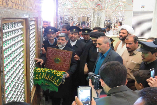 ورود خادمان آستان قدس رضوی به شهرضا