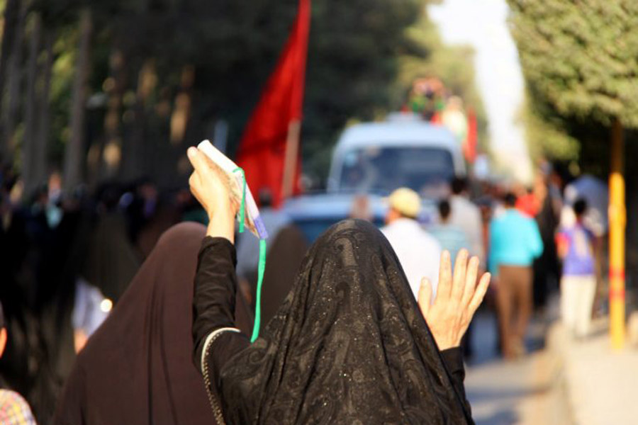 حضور  کاروان زیر سایه خورشید در کوهدشت + عکس