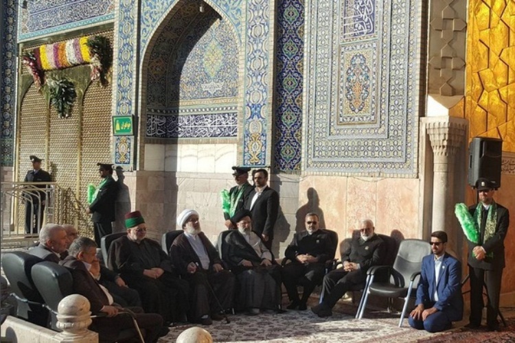 همراه با مراسم نقاره زنی بارگاه امام رضا(ع) در اینستاگرام