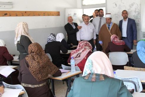 برگزاری آزمون تلاوت و تجوید قرآن در فلسطین
