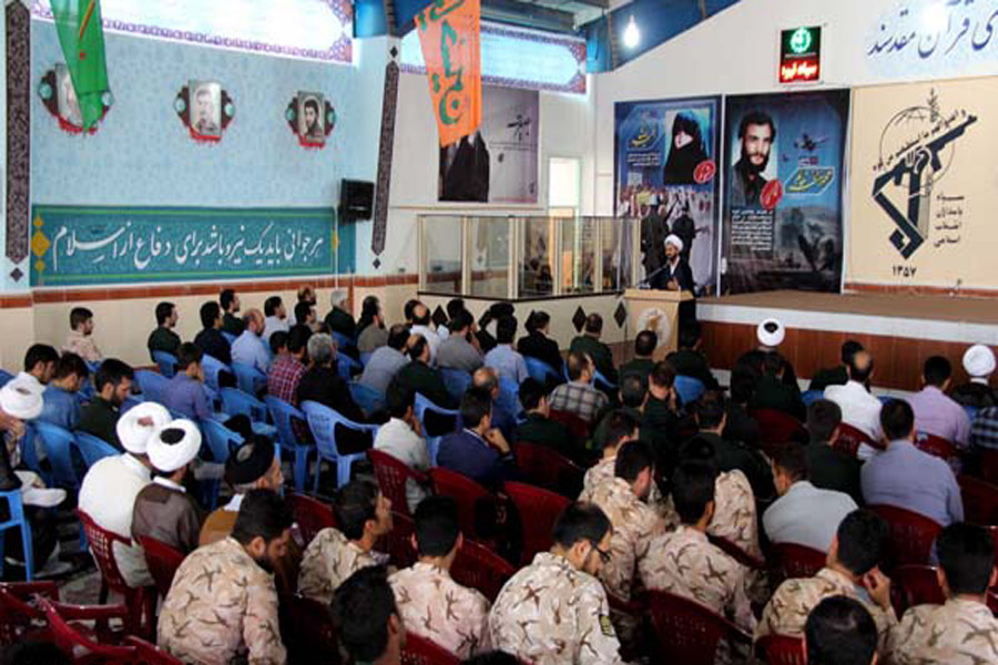 معارفه مسئول جدید حوزه نمایندگی ولی‏‌فقیه در سپاه کوهدشت + عکس