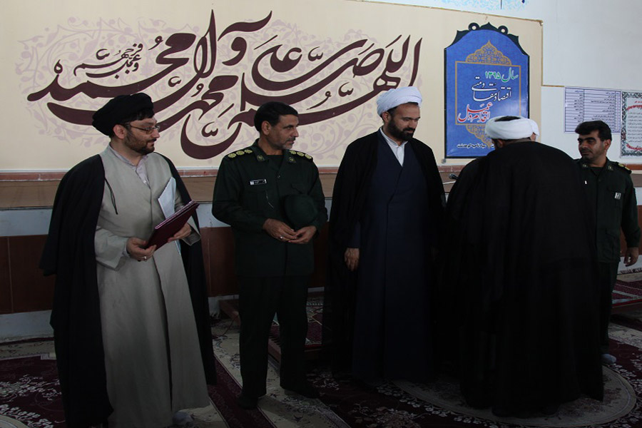 معارفه مسئول جدید حوزه نمایندگی ولی‏‌فقیه در سپاه کوهدشت + عکس