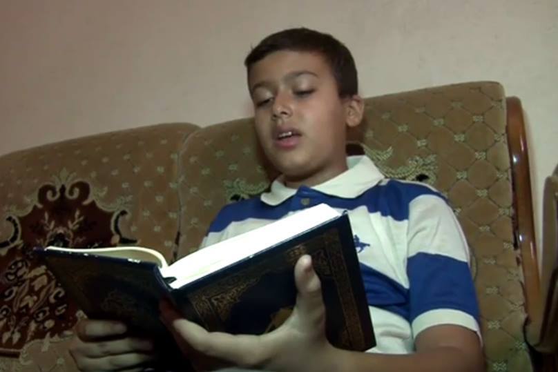 کودک فلسطینی طی 3 ماه حافظ  کل قرآن شد