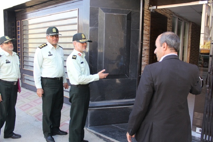 بازدید فرمانده انتظامی کردستان از خبرگزاری ایکنا