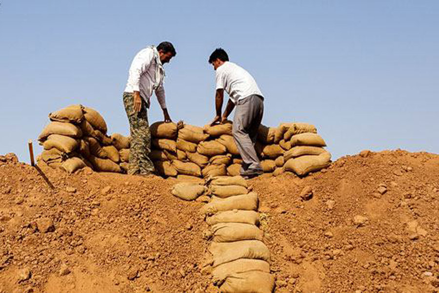 مراحل بازسازی عملیات کربلای۲ در کوهدشت + عکس