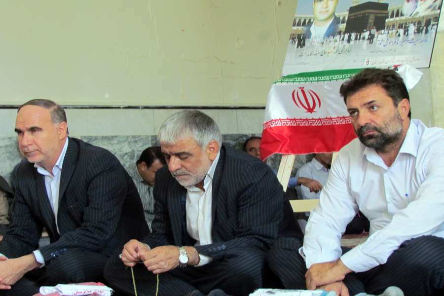 برگزاری مراسم بزرگداشت اولین سالگرد 33 شهید لرستانی فاجعه منا