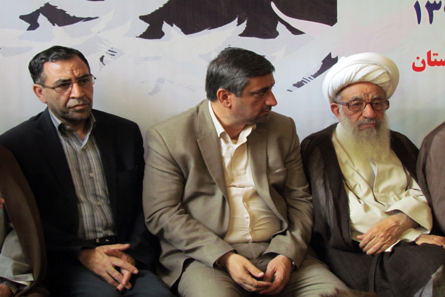 برگزاری مراسم بزرگداشت اولین سالگرد 33 شهید لرستانی فاجعه منا