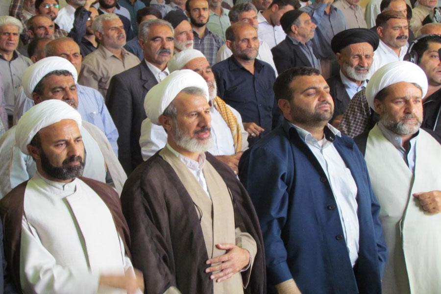 برگزاری مراسم دعای عرفه در مصلای الغدیر خرم‌آباد + عکس