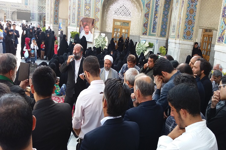 برگزاری اولین سالگرد شهید منا محسن حاجی‌حسنی‌کارگر