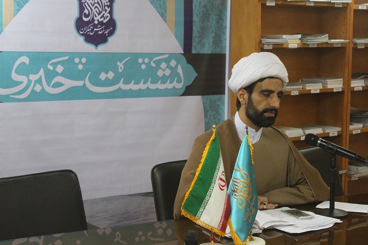 حجت الاسلام ابراهیمی معاون فرهنگی مسجد جمکران