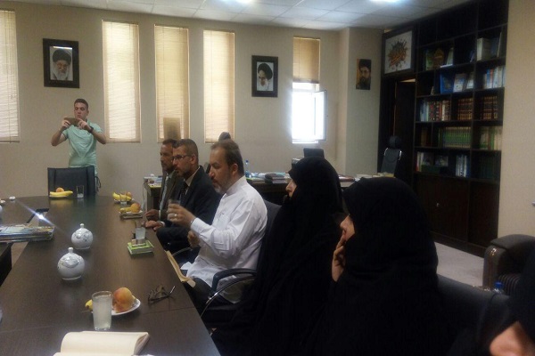  دیدار دبیر کل  اتحادیه قرآنی عراق با حجت‌السلام طباطبایی