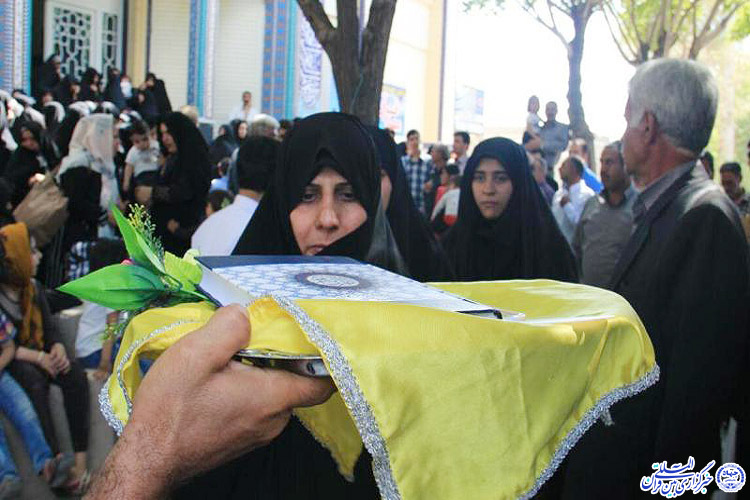 کاروان«سفیران بهشت» ابرکوه کربلایی شدند