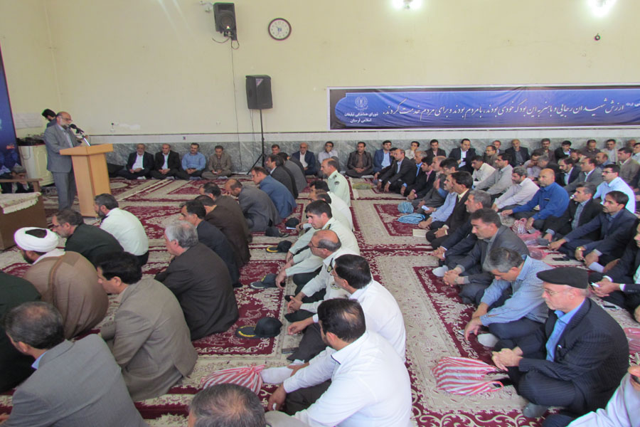 مراسم بزرگداشت شهیدان رجایی و باهنر در خرم‌آباد +عکس
