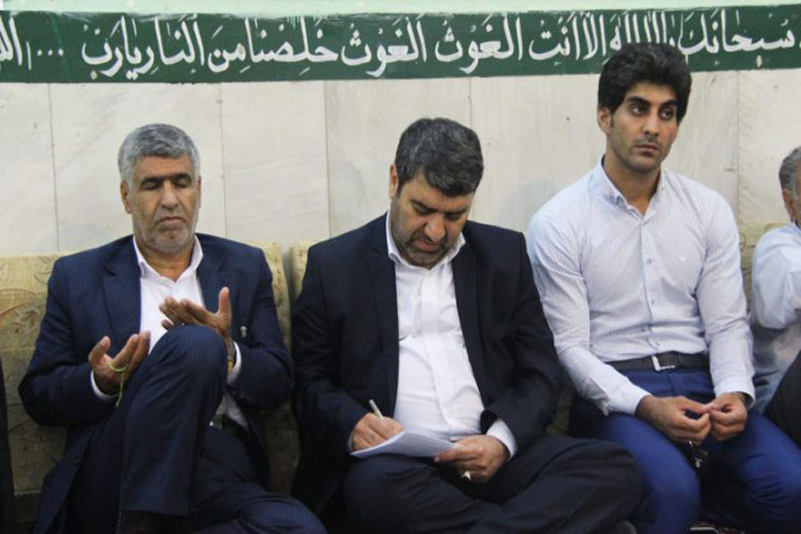 مراسم سالگرد آیت‌الله آدینه‌وند در کوهدشت + عکس