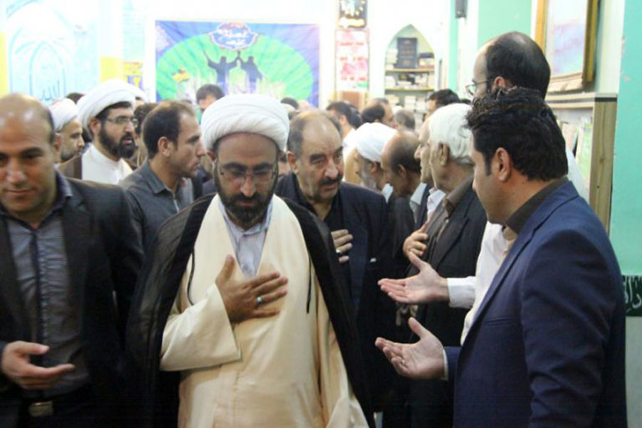 مراسم سالگرد آیت‌الله آدینه‌وند در کوهدشت + عکس