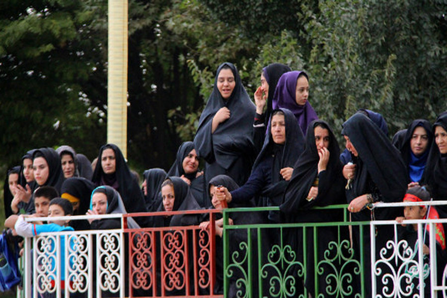 حرکت نمادین کاروان کربلا در کوهدشت + عکس