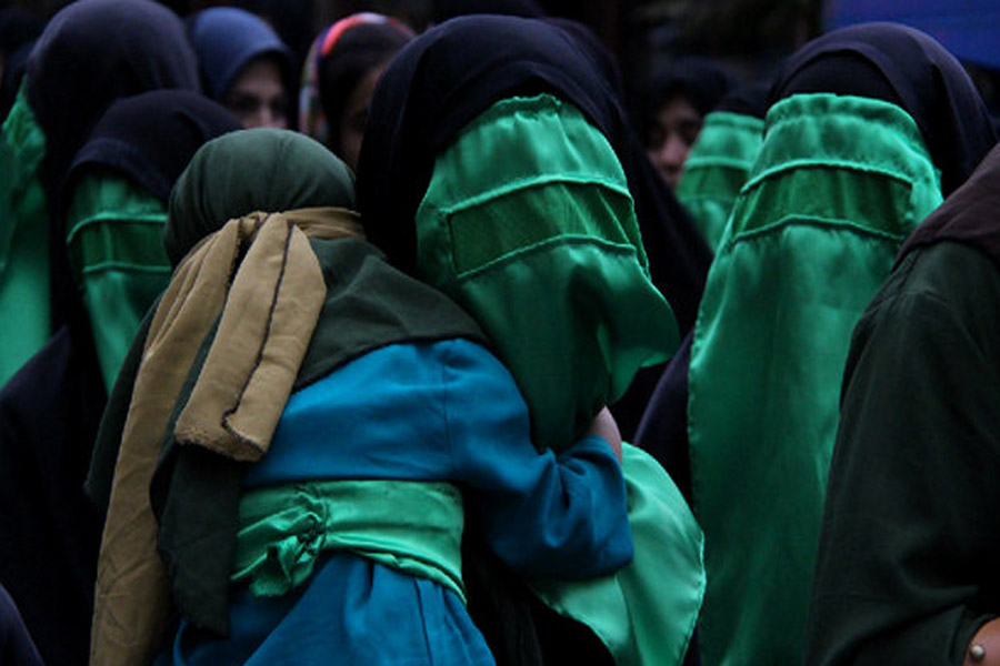 حرکت نمادین کاروان کربلا در کوهدشت + عکس