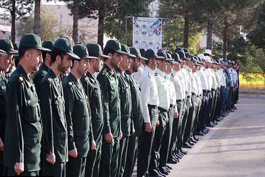 صبحگاه مشترک نیروی انتظامی کوهدشت + عکس