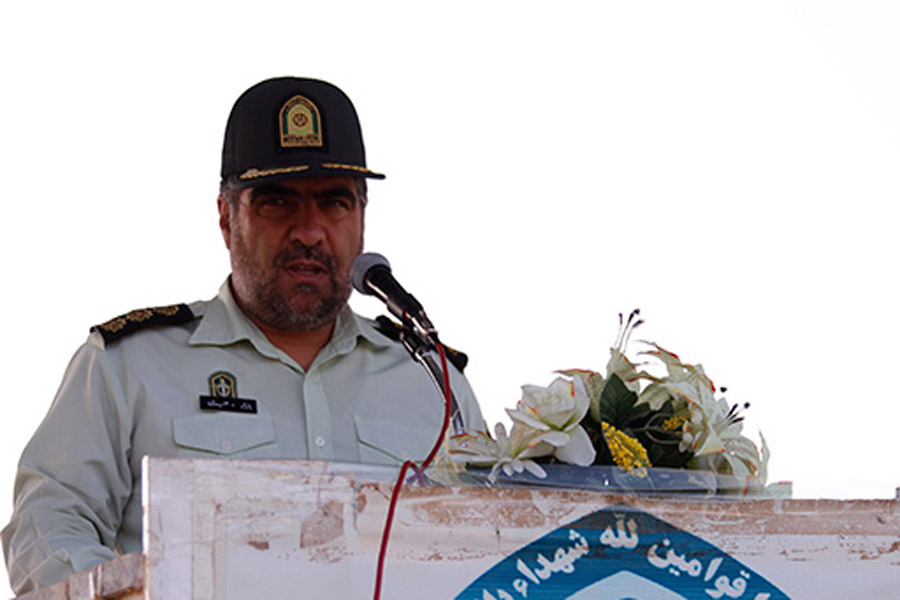 صبحگاه مشترک نیروی انتظامی کوهدشت + عکس