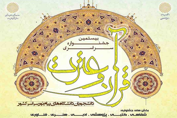 مقوله برگزاری جشنوارههای قرآنی ویدئوکنفرانسی مقوله برگزاری جشنوارههای قرآنی ویدئوکنفرانسی