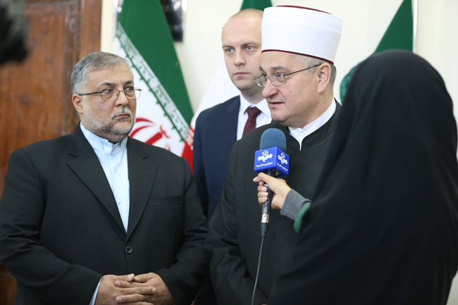 مفتی اعظم كرواسی در سازمان فرهنگ و ارتباطات اسلامی + عکس