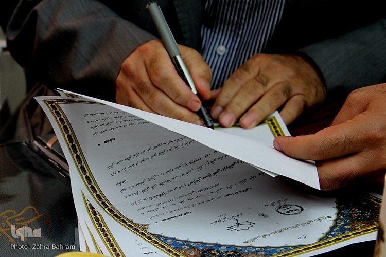 گزارش تصویری انعقاد تفاهم‌نامه بین جهاد دانشگاهی با سازمان بسیج فناوری استان مرکزی