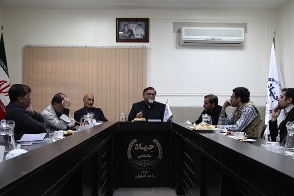 بازدید معاونت فرهنگی جهاد دانشگاهی از ایکنا اصفهان/ ساختمان جدید معاونت فرهنگی جهاد واحد اصفهان افتتاح شد