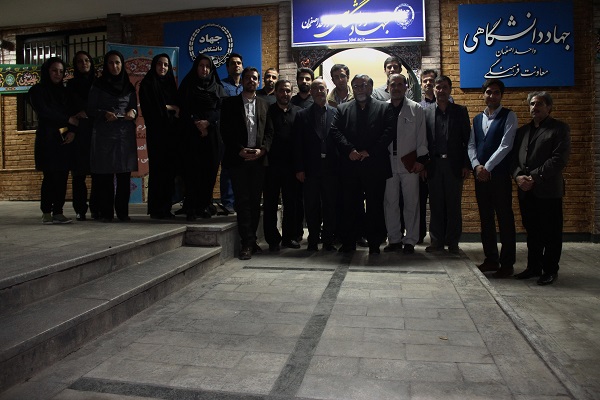 بازدید معاونت فرهنگی جهاد دانشگاهی از ایکنا اصفهان/ ساختمان جدید معاونت فرهنگی جهاد واحد اصفهان افتتاح شد