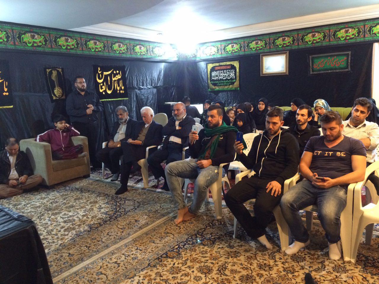 عزاداری حسینی با حضور سفیر ایران در برزیل + عکس