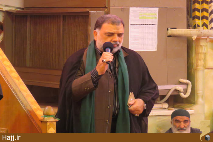 عزاداری زائران ایرانی در بین‌الحرمین در قالب موکب امام رضا(ع) + عکس