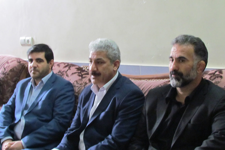 دیدار جامعه ورزشی لرستان با شهید زنده لرستانی