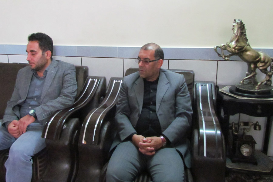 دیدار جامعه ورزشی لرستان با شهید زنده لرستانی