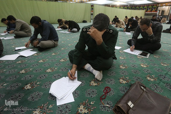 مرحله نیمه نهایی مسابقات قرآن سپاه برگزار شد مرحله نیمه نهایی مسابقات قرآن سپاه برگزار شد
